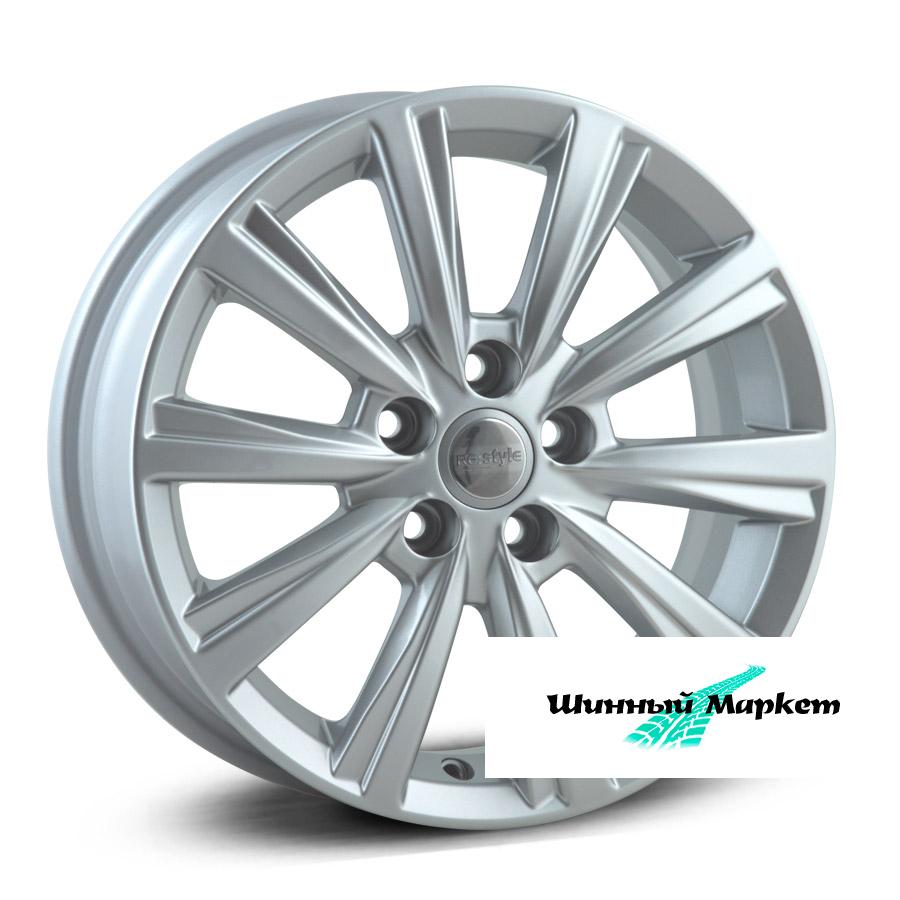 ДискКиК Polo KC937 6JxR15 PCD5x100 ET38 DIA57.1, серебристый