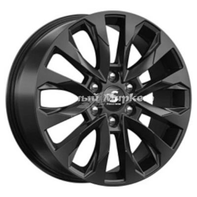 ДискКиК Premium КР007 (20_Haval H9) 8JxR20 PCD6x139.7 ET42 DIA75.1, Чёрный матовый