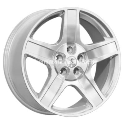 ДискКиК Premium КР008 8.5JxR20 PCD5x114.3 ET47 DIA67.1, Серебристый