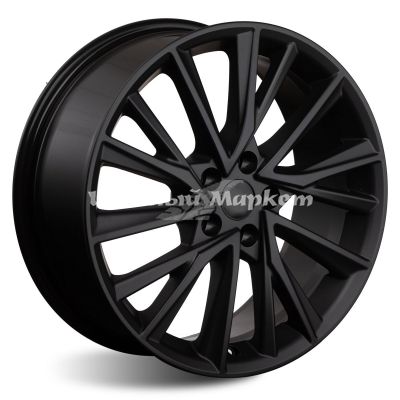 ДискКиК Premium КР010 (18_Audi A4) 7.5JxR18 PCD5x112 ET39 DIA66.6, Чёрный матовый