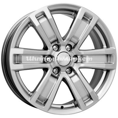 ДискКиК R7-рольф 7.5JxR17 PCD6x114.3 ET30 DIA66.1, серебристый