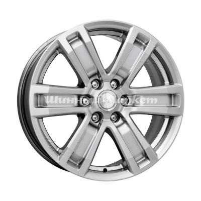 ДискКиК R7-рольф 7.5JxR17 PCD6x114.3 ET30 DIA66.1, серебристый