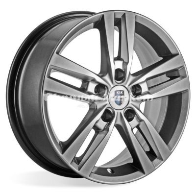 ДискКиК Rassvet 6.5JxR16 PCD5x100 ET48 DIA56.1, насыщенный темно-серый