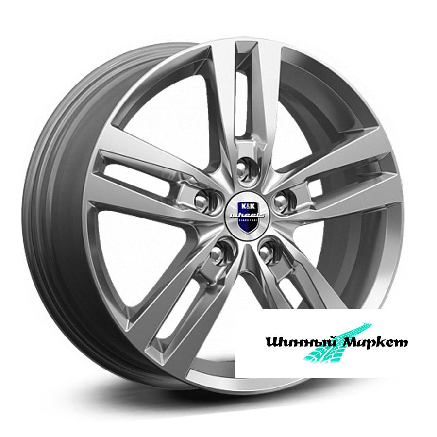 ДискКиК Rassvet 6.5JxR16 PCD5x108 ET50 DIA63.4, насыщенный темно-серебристый