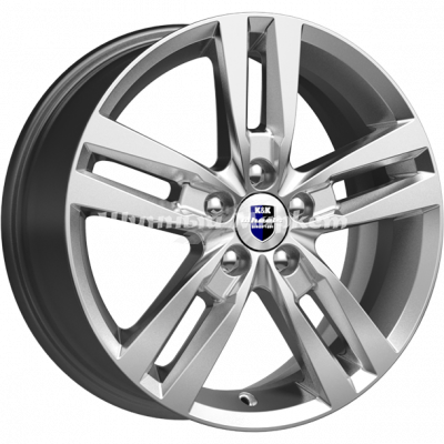 ДискКиК Rassvet 6.5JxR16 PCD5x100 ET48 DIA56.1, серебристый