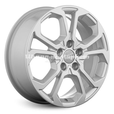 ДискКиК Renault Arkana (КСr892) 6.5JxR17 PCD5x114.3 ET50 DIA66.1, серебристый