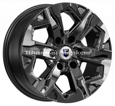 ДискКиК Тейт 7.5JxR17 PCD6x114.3 ET39 DIA67.1, Серый