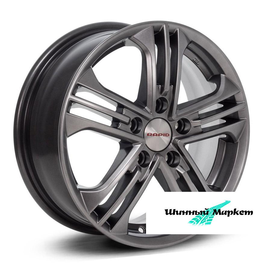 ДискКиК КС615 6.5JxR16 PCD5x114.3 ET50 DIA66.1, насыщенный темно-серебристый