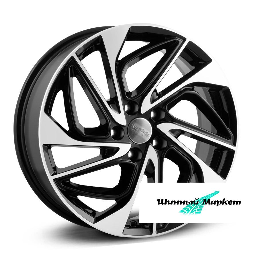 ДискКиК Tucson FL KC883 7JxR18 PCD5x114.3 ET51 DIA67.1, черный глянцевый с полировкой