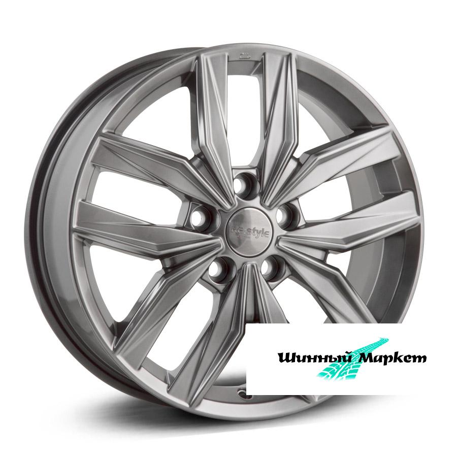 ДискКиК ZV Camry КС774 7JxR17 PCD5x114.3 ET45 DIA60.1, насыщенный темно-серебристый