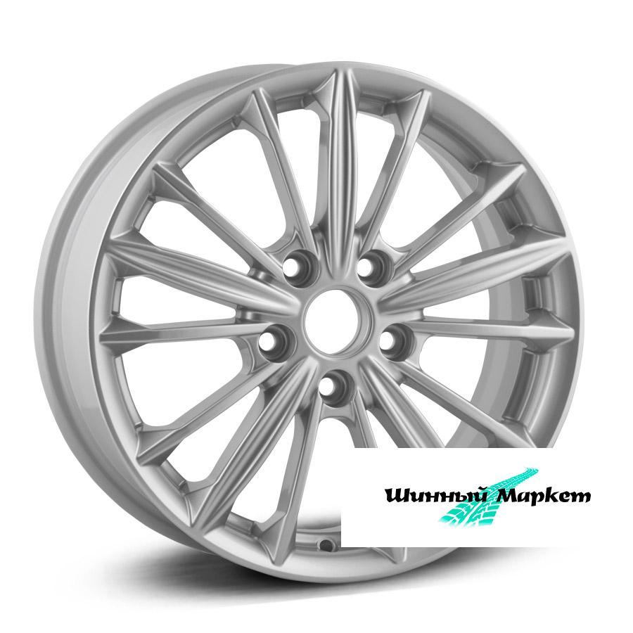 ДискКиК ZV Jetta КС871 6.5JxR16 PCD5x112 ET50 DIA57.1, серебристый