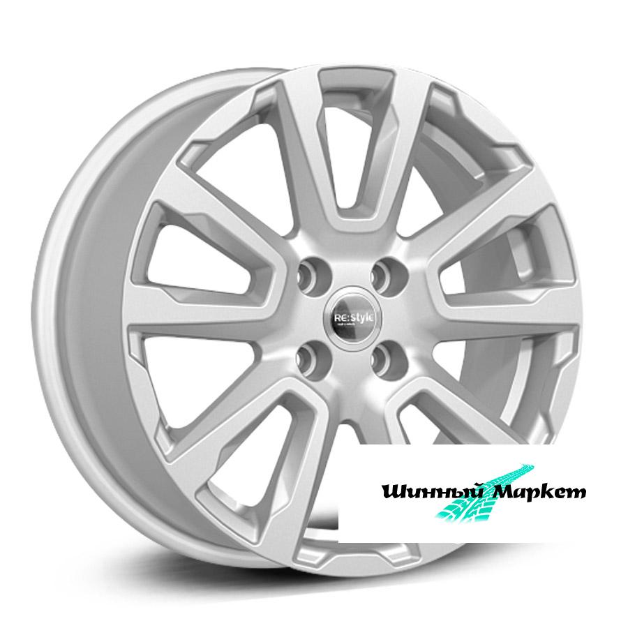 ДискКиК ZV Logan КС1026 6.5JxR16 PCD4x100 ET45 DIA60.1, серебристый