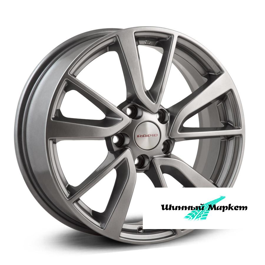 ДискКиК ZV Teana КС699 7JxR17 PCD5x114.3 ET45 DIA66.1, насыщенный темно-серебристый