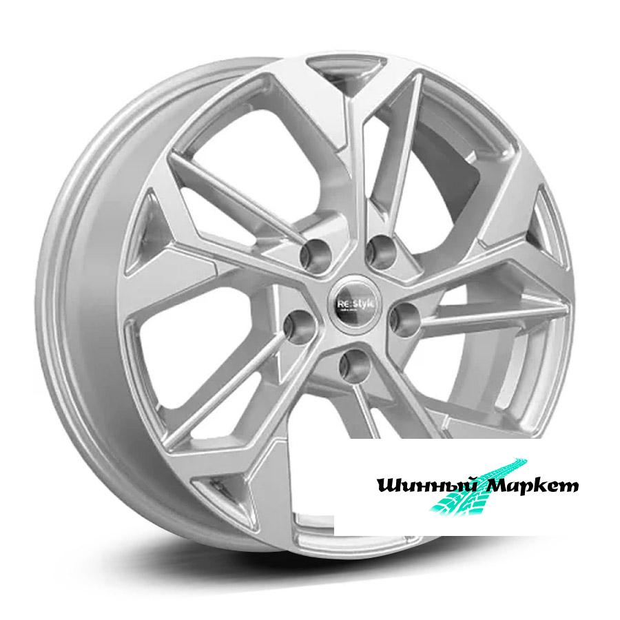 ДискКиК ZV Tiguan КС1062 6.5JxR17 PCD5x112 ET38 DIA57.1, серебристый