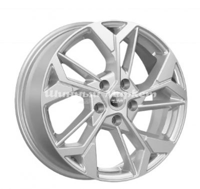 ДискКиК КС1062 6.5JxR17 PCD5x114.3 ET37 DIA66.6, серебристый