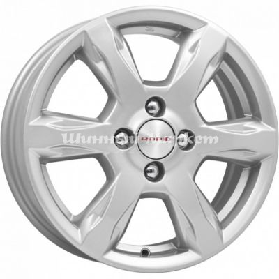 ДискКиК кс693 6JxR15 PCD4x100 ET50 DIA60.1, серебристый