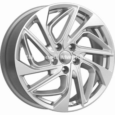 ДискКиК кс883 7JxR18 PCD5x114.3 ET51 DIA67.1, Серебристый