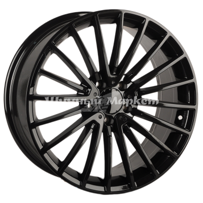 ДискKoKo Kuture 0235 8.5JxR20 PCD5x112 ET35 DIA66.6, Чёрный глянцевый