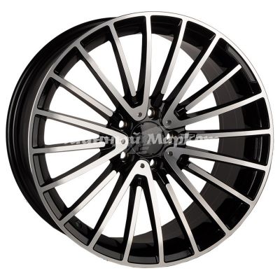 ДискKoKo Kuture 0235 8.5JxR20 PCD5x112 ET38 DIA66.6, черный полностью полированный