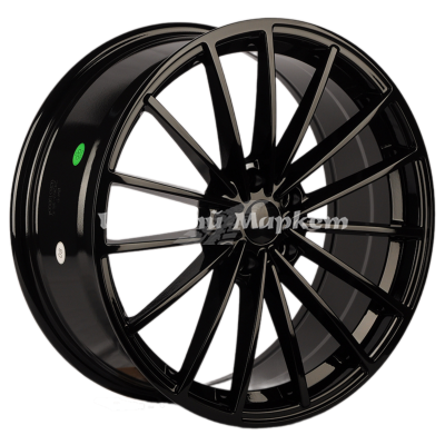 ДискKoKo Kuture 0383 8JxR19 PCD5x112 ET45 DIA57.1, Чёрный глянцевый