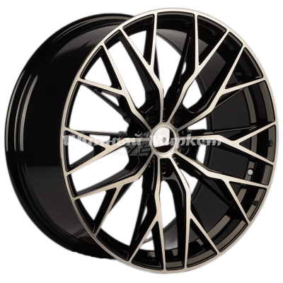 ДискKoKo Kuture 0387 8.5JxR20 PCD5x108 ET35 DIA65.1, матовый черный полированный