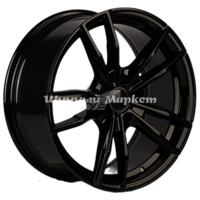 ДискKoKo Kuture 5574 8JxR18 PCD5x112 ET25 DIA66.6, Чёрный глянцевый