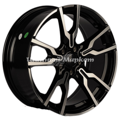 ДискKoKo Kuture 5662 7.5JxR18 PCD5x112 ET45 DIA66.6, черный полностью полированный