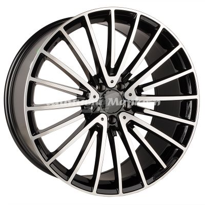 ДискKoKo Kuture K0235 10JxR21 PCD5x112 ET46 DIA66.5, черный полностью полированный