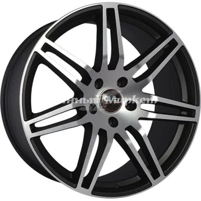 ДискLegeArtis A25 7JxR16 PCD5x112 ET45 DIA66.6, черный с полированной лицевой стороной