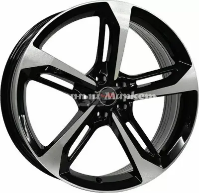 ДискLegeArtis A513 8JxR18 PCD5x112 ET39 DIA66.6, черный с полированной лицевой стороной