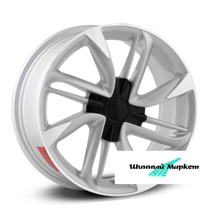 ДискLegeArtis GM506 6.5JxR15 PCD4x100 ET40 DIA56.6, серебристый полностью полированный