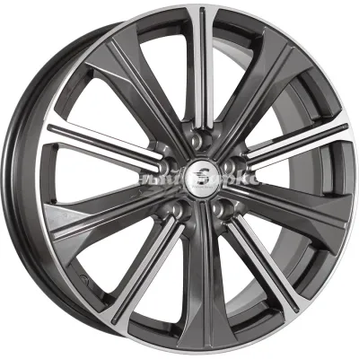 ДискLegeArtis КР013 Haval Dargo 7JxR19 PCD5x114.3 ET40 DIA66.6, Графитовый глянцевый с полированной лицевой поверхностью