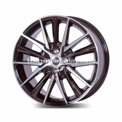 ДискLizardo 494 7JxR17 PCD4x100 ET40 DIA60.1, черный с полировкой