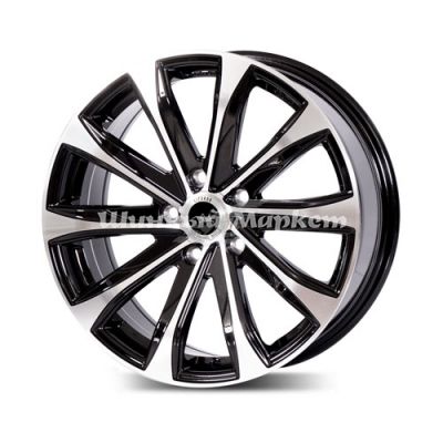 ДискLizardo 499 7JxR17 PCD5x108 ET40 DIA54.1, матовый черный полированный