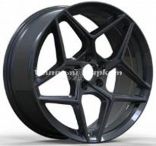 ДискLizardo 5540 8JxR18 PCD5x114.3 ET37 DIA66.6, черный матовый с полировкой