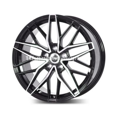 ДискLizardo XH689 8JxR18 PCD5x108 ET42 DIA67.1, матовый черный полированный