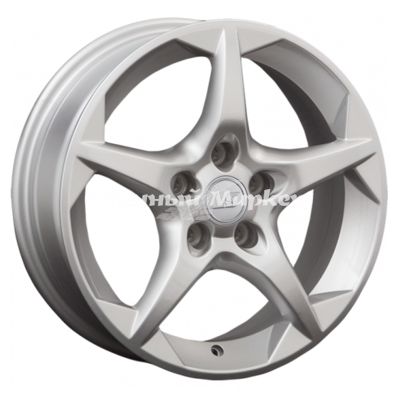 ДискLS 1073 6JxR15 PCD5x108 ET45 DIA73.1, серебристый