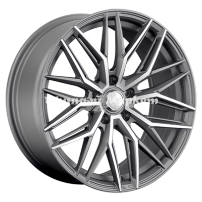 ДискLS 1331 8.5JxR18 PCD5x114.3 ET35 DIA67.1, матовый темно-серый с полировкой