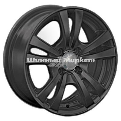 ДискLS 141 6.5JxR15 PCD4x100 ET40 DIA73.1, черный матовый