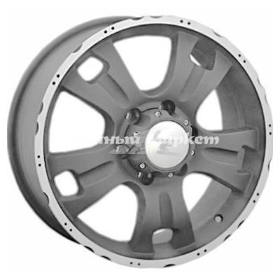 ДискLS 214 7JxR16 PCD6x139.7 ET38 DIA100.1, насыщенный темно-серый полностью полированный