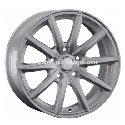 ДискLS 221 6.5JxR15 PCD4x100 ET40 DIA73.1, серебристый