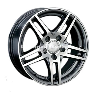 ДискLS 281 6.5JxR15 PCD5x108 ET45 DIA73.1, насыщенный темно-серый полностью полированный