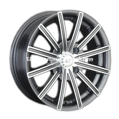 ДискLS 312 7.5JxR17 PCD5x100 ET45 DIA73.1, насыщенный темно-серый полностью полированный