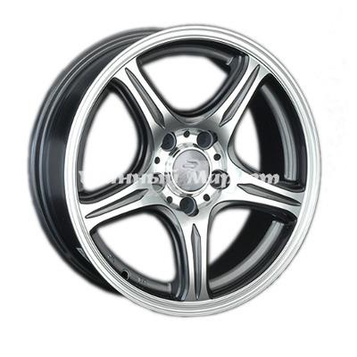 ДискLS 319 6.5JxR15 PCD5x105 ET39 DIA56.6, насыщенный темно-серый полностью полированный