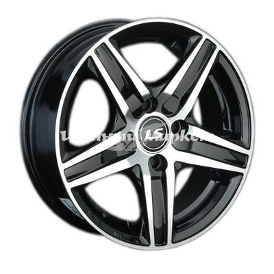 ДискLS 321 6.5JxR15 PCD5x100 ET43 DIA57.1, черный полностью полированный