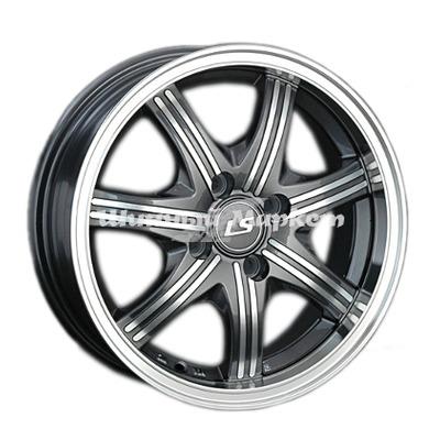 ДискLS 323 7JxR16 PCD5x108 ET45 DIA73.1, насыщенный темно-серый полностью полированный