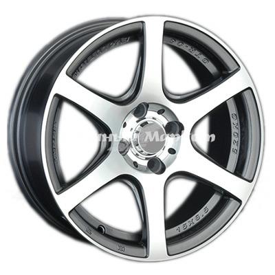 ДискLS 328 7.5JxR17 PCD5x114.3 ET40 DIA67.1, насыщенный темно-серый полностью полированный