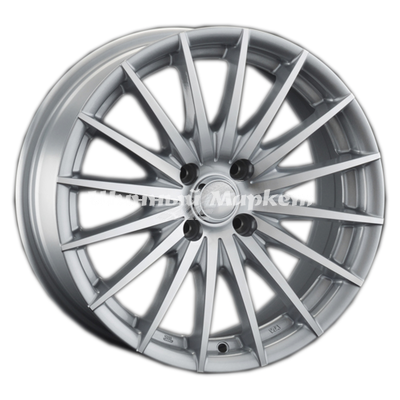 ДискLS 367 7JxR16 PCD4x100 ET40 DIA73.1, серебристый полностью полированный