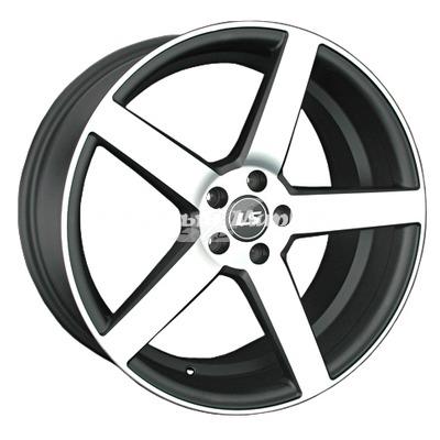 ДискLS 552 8JxR18 PCD5x100 ET40 DIA73.1, черный матовый полированный