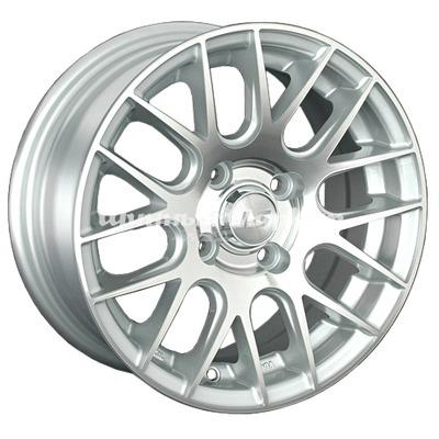 ДискLS 566 6.5JxR15 PCD5x100 ET35 DIA73.1, серебристый полностью полированный